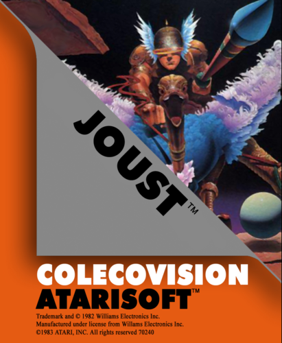 Joust box art for Colecovision